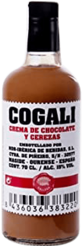 Free Shipping | Liqueur Cream Nor-Iberica de Bebidas Cogali Crema de Chocolate y Cerezas Spain 70 cl