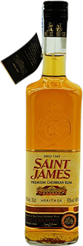 免费送货 | 朗姆酒 Bardinet Saint James Heritage Añejo 马提尼克 1 L