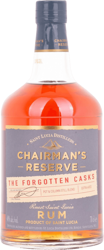 送料無料 | ラム Saint Lucia Distillers Chariman's The Forgotten Casks Extra Añejo 予約 セントルシア 70 cl