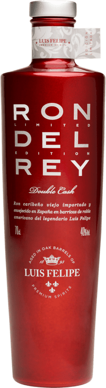 Envoi gratuit | Rhum Rubio Rey Luis Felipe Extra Añejo République Dominicaine 70 cl