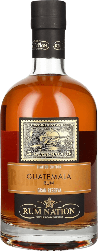 Envoi gratuit | Rhum Rum Nation Guatemala Extra Añejo Grande Réserve Guatemala 70 cl