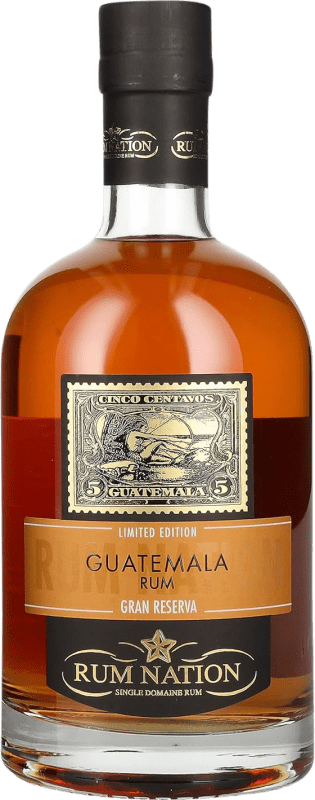 79,95 € Envio grátis | Rum Rum Nation Guatemala Extra Añejo Grande Reserva