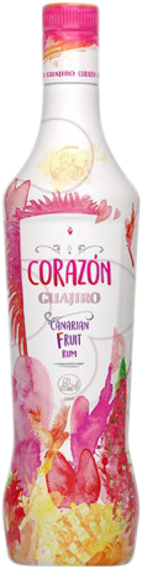 Spedizione Gratuita | Rum Guajiro Rum Corazón Fruit Blanco Spagna 75 cl