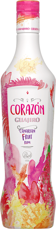 送料無料 | ラム Guajiro Rum Corazón Fruit Blanco スペイン 75 cl