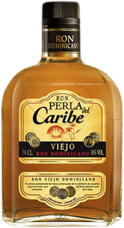 8,95 € Spedizione Gratuita | Rum Teichenné Perla del Caribe XA Extra Añejo — Extra Invecchiato, Viejo — Vecchio