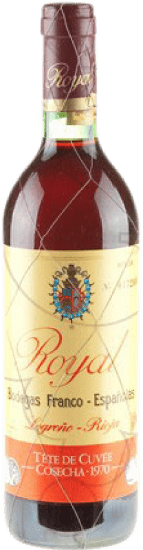 242,95 € | Red wine Bodegas Franco Españolas Royal Tete Cuvée Gran Reserva 1970 D.O.Ca. Rioja The Rioja Spain Bottle 75 cl