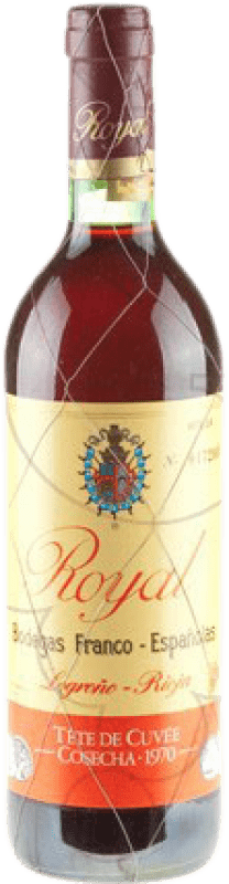 259,95 € 免费送货 | 红葡萄酒 Bodegas Franco Españolas Tête Cuvée, Royal — 皇家 特级珍藏 1970 D.O.Ca. Rioja