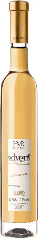 Kostenloser Versand | Verstärkter Wein Mont-Rubí Advent D.O. Penedès Katalonien Spanien Xarel·lo Halbe Flasche 37 cl