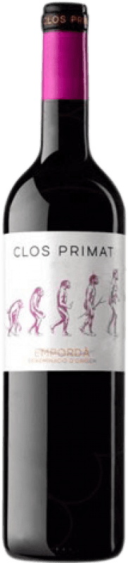 Бесплатная доставка | Красное вино Oliveda Clos Primat Tinto Молодой D.O. Empordà Каталония Испания Tempranillo, Grenache, Cabernet Sauvignon Половина бутылки 37 cl