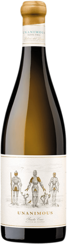 Free Shipping | White wine Trespiedras Unanimous Santa Cruz D.O. Ribera del Duero Castilla y León Spain Albillo 75 cl