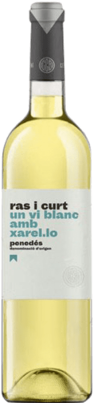 Envoi gratuit | Vin blanc Ras i Curt Jeune D.O. Catalunya Catalogne Espagne Xarel·lo 75 cl