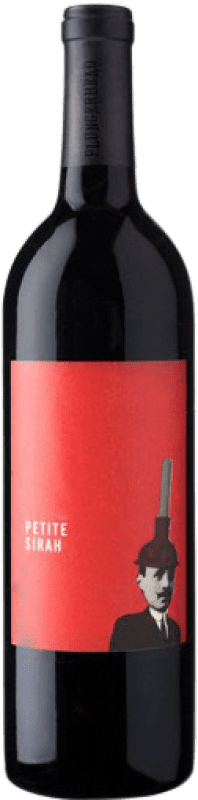 Free Shipping | Red wine 3 Badge Plungerhead Petite Aged I.G. Napa Valley California United States Syrah 75 cl