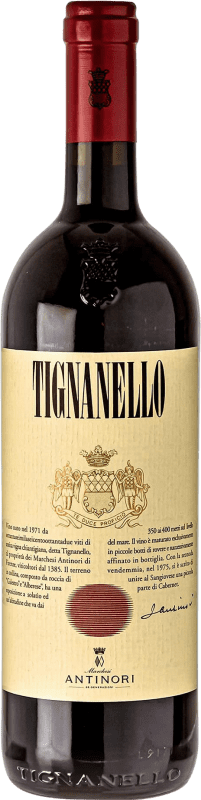 365,95 € | 红酒 Antinori Tignanello I.G.T. Toscana 托斯卡纳 意大利 Cabernet Sauvignon, Sangiovese, Cabernet Franc 瓶子 Magnum 1,5 L
