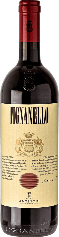 489,95 € 免费送货 | 红酒 Antinori Tignanello I.G.T. Toscana 瓶子 Magnum 1,5 L