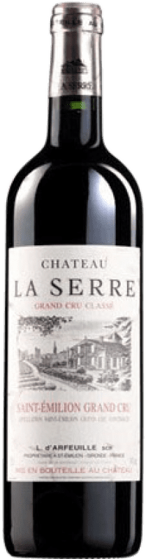 66,95 € 送料無料 | 赤ワイン Château La Serre A.O.C. Saint-Émilion