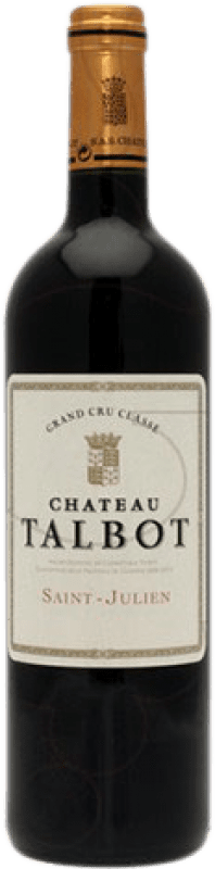209,95 € | Vino rosso Château Talbot A.O.C. Saint-Julien bordò Francia Merlot, Cabernet Sauvignon, Petit Verdot Bottiglia Magnum 1,5 L