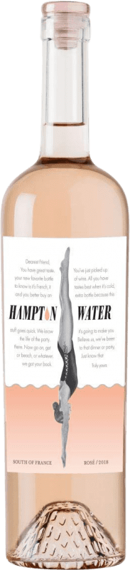 Kostenloser Versand | Rosé-Wein Gérard Bertrand Jon Bon Jovi Hampton Water Jung I.G.P. Vin de Pays Languedoc Languedoc Frankreich Syrah, Grenache, Monastrell, Cinsault 75 cl