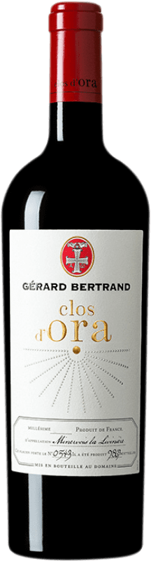 Envío gratis | Vino Tinto Gérard Bertrand Clos d'Ora A.O.C. Côtes du Roussillon Languedoc-Roussillon Francia Syrah, Garnacha, Monastrell, Mazuelo, Cariñena 75 cl