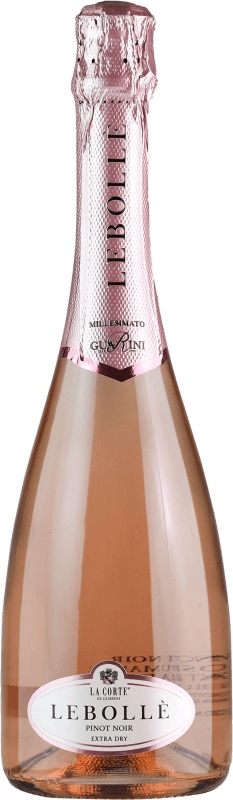 Envio grátis | Espumante rosé Losito & Guarini Lebollé Rosado Seco Itália Pinot Preto 75 cl