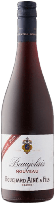 Free Shipping | Red wine Bouchard Ainé Nouveau Young A.O.C. Beaujolais Beaujolais France Gamay 75 cl