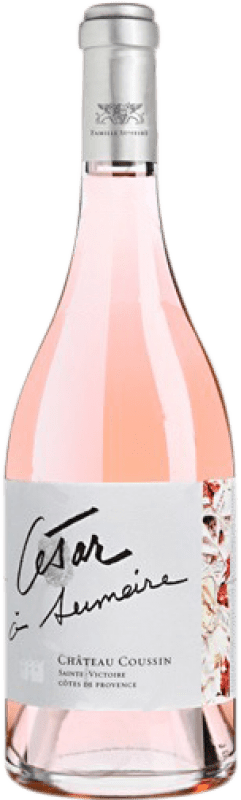 免费送货 | 玫瑰酒 Château Coussin César à Sumeire Rosado 年轻的 A.O.C. Côtes de Provence 普罗旺斯 法国 Syrah, Grenache 75 cl