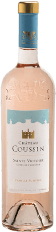 免费送货 | 玫瑰酒 Château Coussin Rosado 年轻的 A.O.C. Côtes de Provence 普罗旺斯 法国 Syrah, Grenache 75 cl