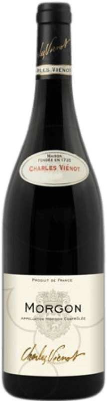 Free Shipping | Red wine Charles Vienot Young A.O.C. Morgon France Pinot Black, Gamay 75 cl