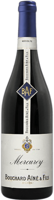 Free Shipping | Red wine Bouchard Aîné Premier Cru Aged A.O.C. Mercurey Burgundy France Pinot Black 75 cl