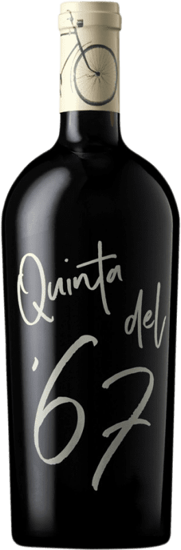 22,95 € Spedizione Gratuita | Vino rosso Quinta del 67 Crianza D.O. Almansa