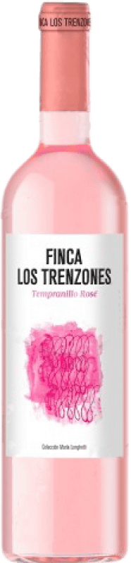 Free Shipping | Rosé wine Condesa de Leganza Finca los Trenzones Rosado Young D.O. La Mancha Castilla la Mancha Spain Tempranillo 75 cl