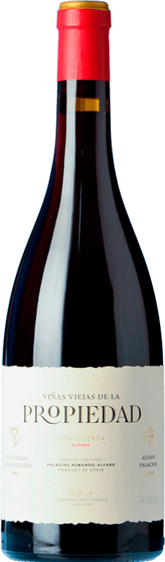 39,95 € Envio grátis | Vinho tinto Palacios Remondo Viñas Viejas de la Propiedad Crianza D.O.Ca. Rioja