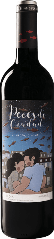 9,95 € | Red wine Olga Celma Peces de Ciudad Aged D.O.Ca. Rioja The Rioja Spain Tempranillo 75 cl