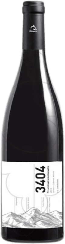 9,95 € | Red wine Pirineos 3404 Joven D.O. Somontano Aragon Spain Grenache, Moristel Bottle 75 cl