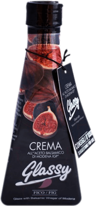 送料無料 | 酢 Glassy Crema Aceto Balsamico Figa イタリア 小型ボトル 25 cl