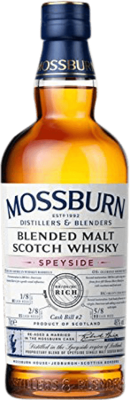 Envoi gratuit | Single Malt Whisky Mossburn Blended Malt Speyside Speyside Royaume-Uni 70 cl