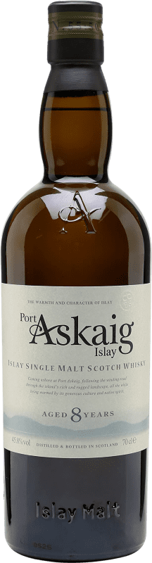 送料無料 | ウイスキーシングルモルト Port Askaig アイラ島 イギリス 8 年 70 cl