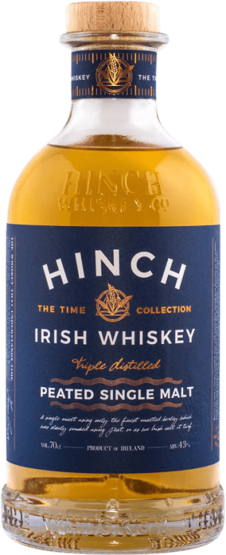 Envío gratis | Whisky Single Malt Hinch Peated Single Malt Irlanda 70 cl