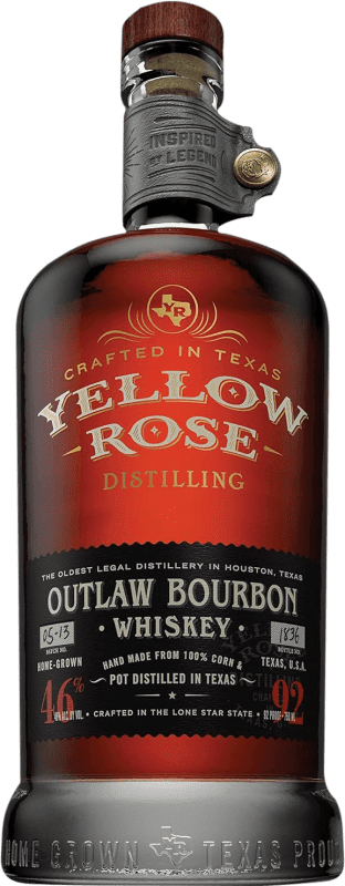 Envoi gratuit | Blended Whisky Yellow Rose Outlaw Réserve États Unis 70 cl