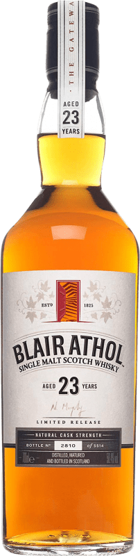 Envoi gratuit | Single Malt Whisky Blair Athol Highlands Royaume-Uni 23 Ans 70 cl