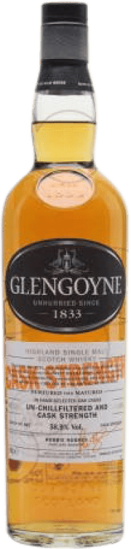 89,95 € | Single Malt Whisky Glengoyne Cask Strength Highlands Royaume-Uni 70 cl