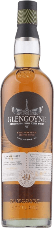 免费送货 | 威士忌单一麦芽威士忌 Glengoyne Cask Strength 高地 英国 70 cl