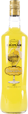 Schnaps Antonio Nadal Caimán jarabe Banana 1 L Alkoholfrei
