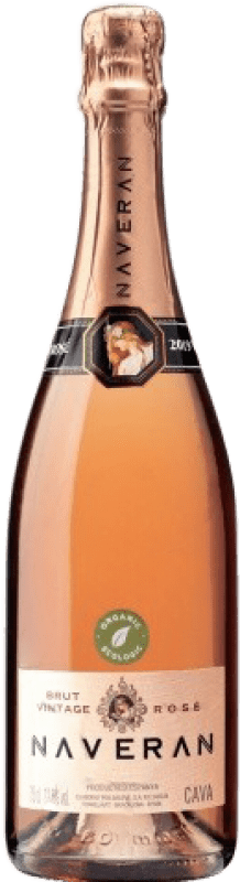 11,95 € | ロゼスパークリングワイン Naveran Rose Vintage Organic Brut 予約 D.O. Cava カタロニア スペイン 75 cl