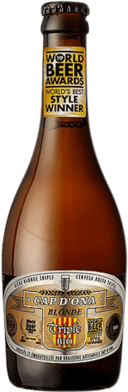 Envoi gratuit | Bière Apats Cap d'Ona Blonde Triple Bio France Bouteille Tiers 33 cl