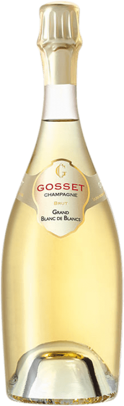 Бесплатная доставка | Белое игристое Gosset Grand Blanc de Blancs брют Гранд Резерв A.O.C. Champagne шампанское Франция 75 cl