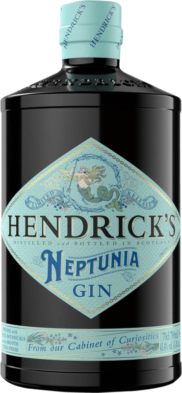 Envio grátis | Gin Hendrick's Gin Neptunia Reino Unido 70 cl