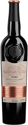 76,95 € | Fortified wine Osborne Amontillado 51-1a V.O.R.S D.O. Manzanilla-Sanlúcar de Barrameda Andalucía y Extremadura Spain Palomino Fino Medium Bottle 50 cl