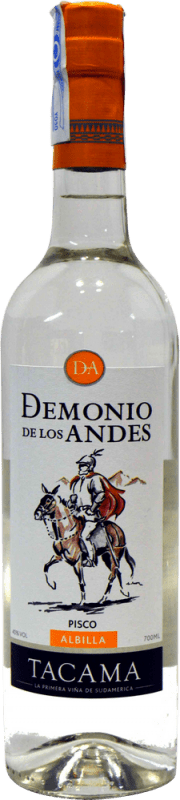 28,95 € | Aguardente Pisco Tacama Demonio de los Andes Albilla Peru 70 cl