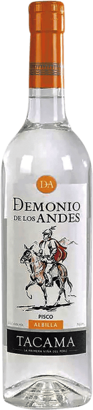 23,95 € | Aguardente Pisco Tacama Demonio de los Andes Albilla Peru 70 cl