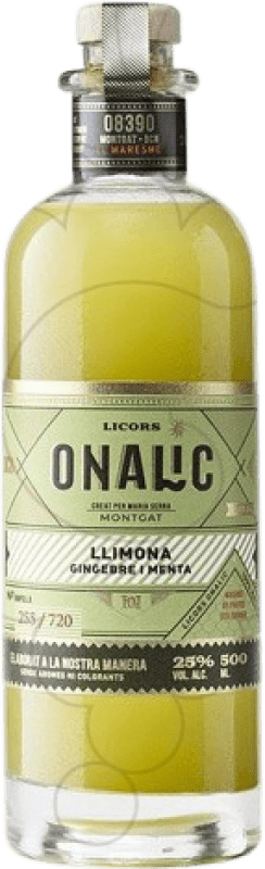 Envío gratis | Licores Onalic Llimona España Botella Medium 50 cl